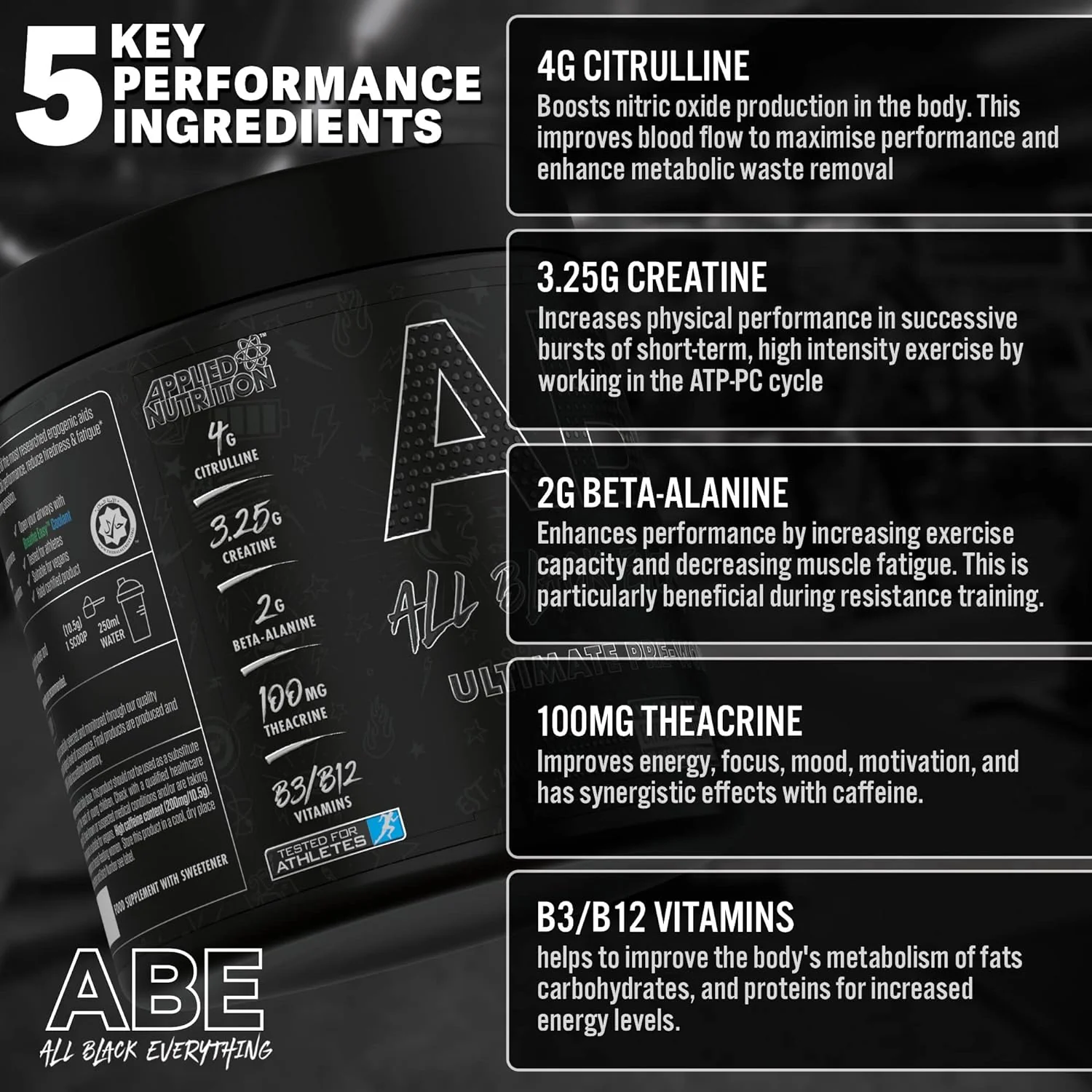 Applied Nutrition ABE Pre-Workout - Image 9