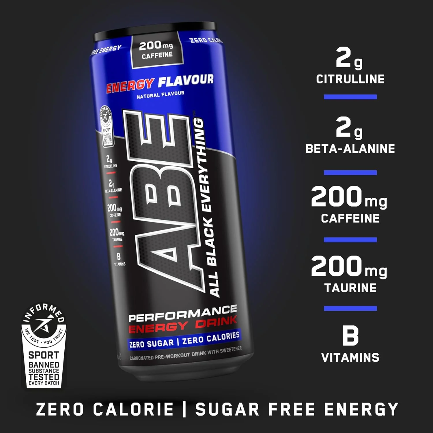 Applied Nutrition ABE Pre Workout Cans - Image 4