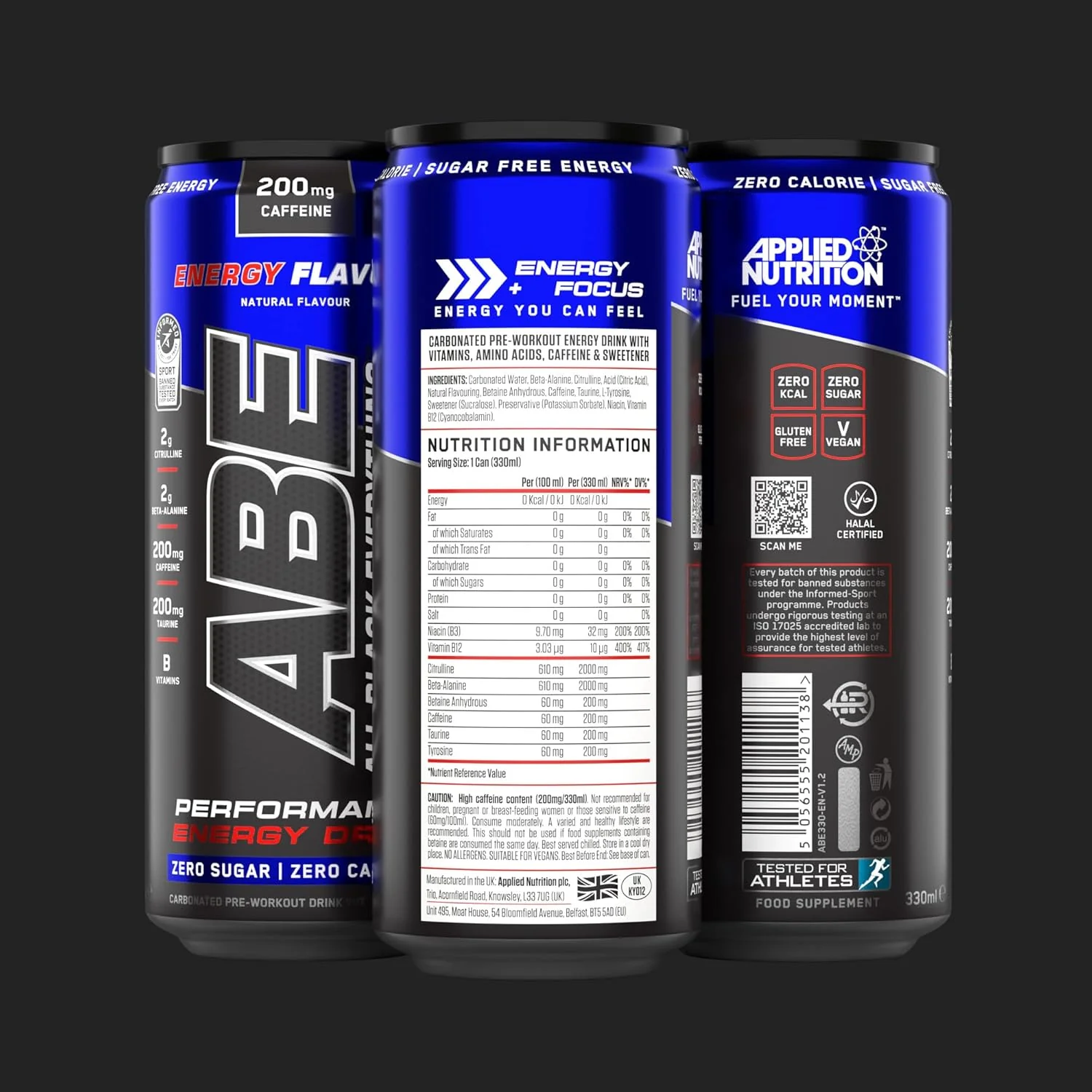 Applied Nutrition ABE Pre Workout Cans - Image 5