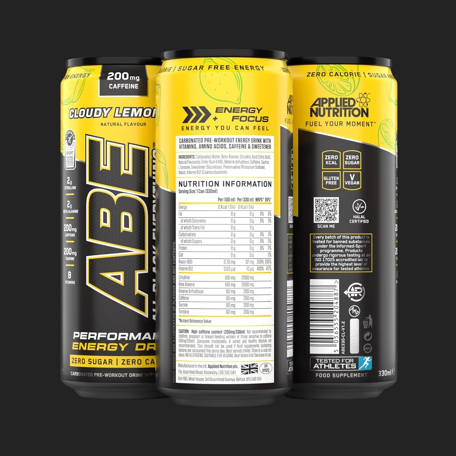 Applied Nutrition ABE Pre Workout Cans - Image 54