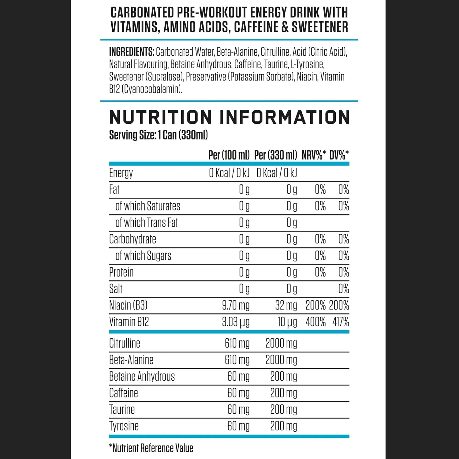Applied Nutrition ABE Pre Workout Cans - Image 7