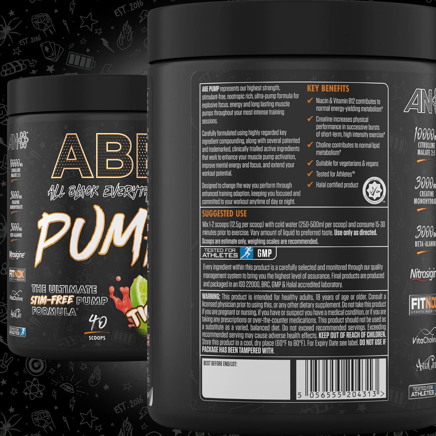 Applied Nutrition ABE Stim Free Pump Pre-Workout - Image 4