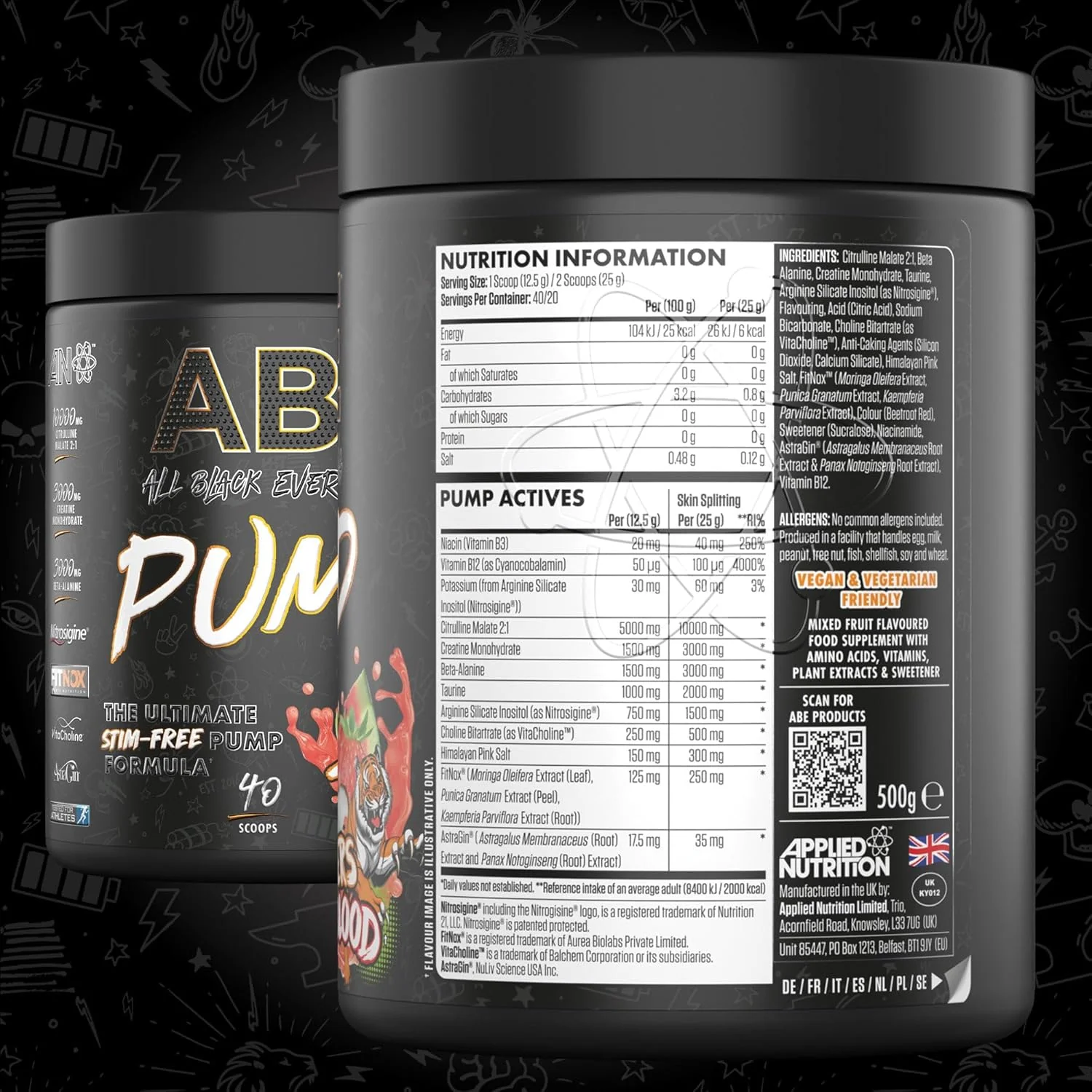Applied Nutrition ABE Stim Free Pump Pre-Workout - Image 5
