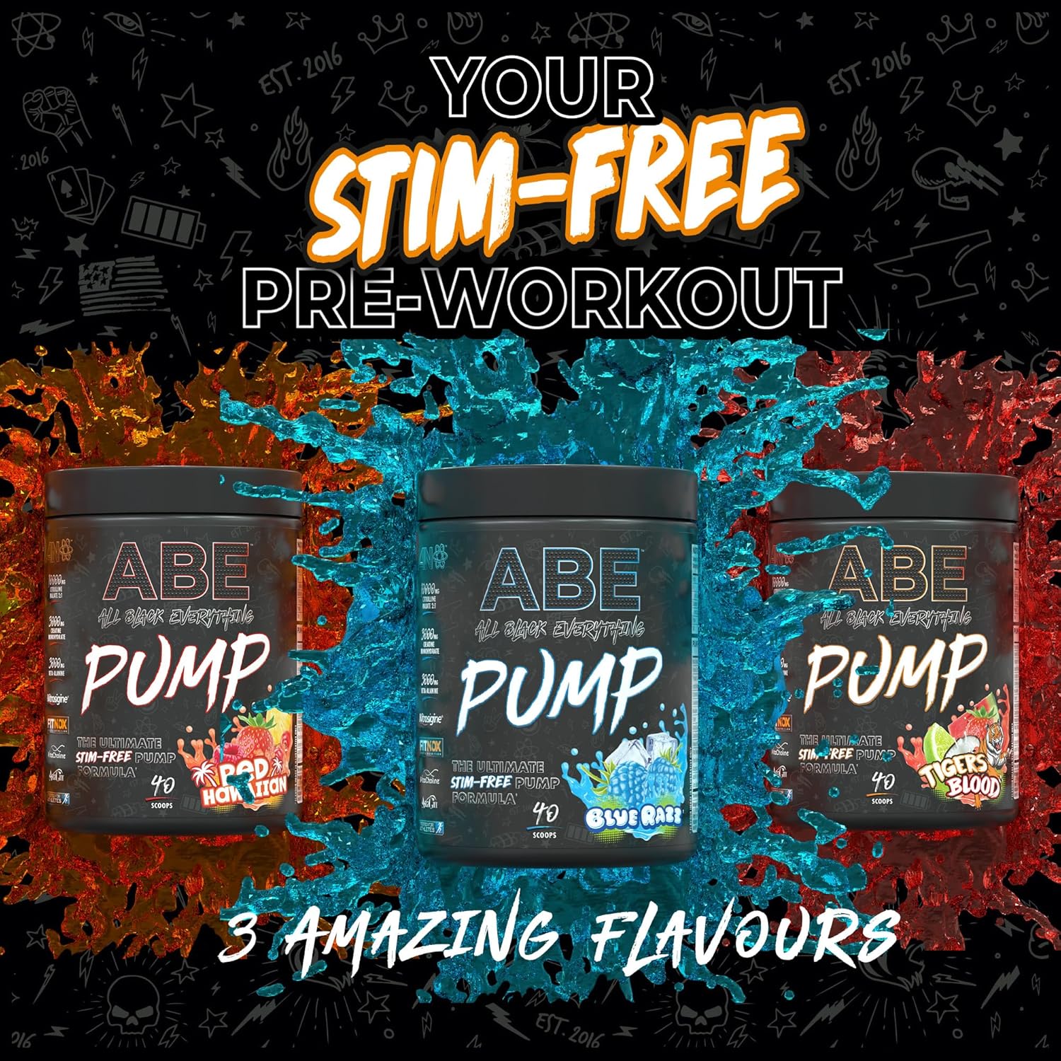 Applied Nutrition ABE Stim Free Pump Pre-Workout - Image 8