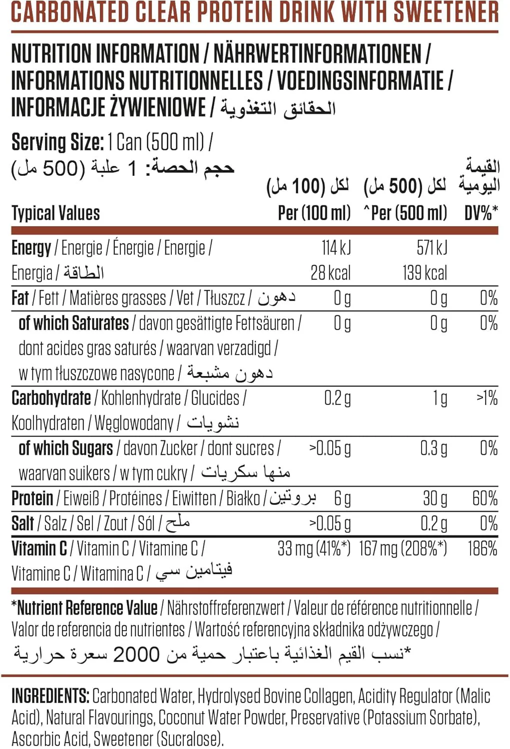 Applied Nutrition Beef XP Can Drink – 30g Clear Protein RTD - Image 13