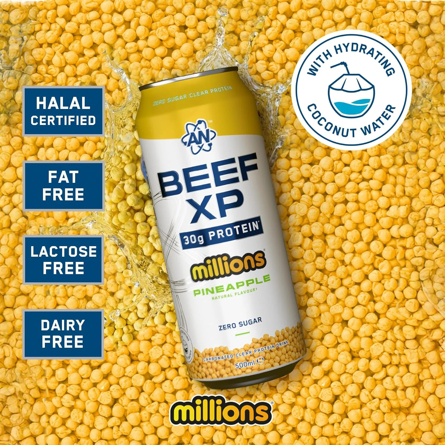 Applied Nutrition Beef XP Can Drink – 30g Clear Protein RTD - Image 6