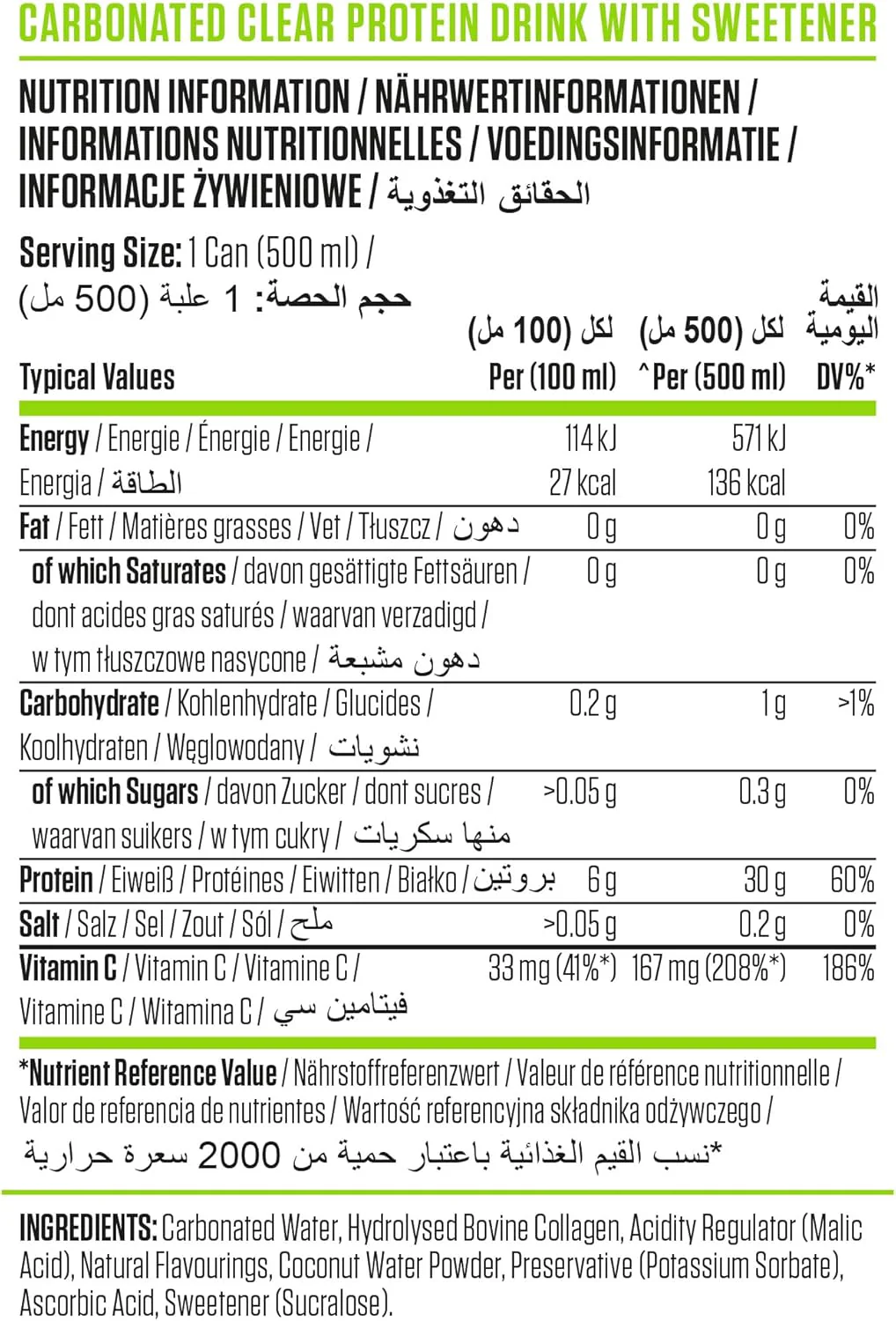 Applied Nutrition Beef XP Can Drink – 30g Clear Protein RTD - Image 8