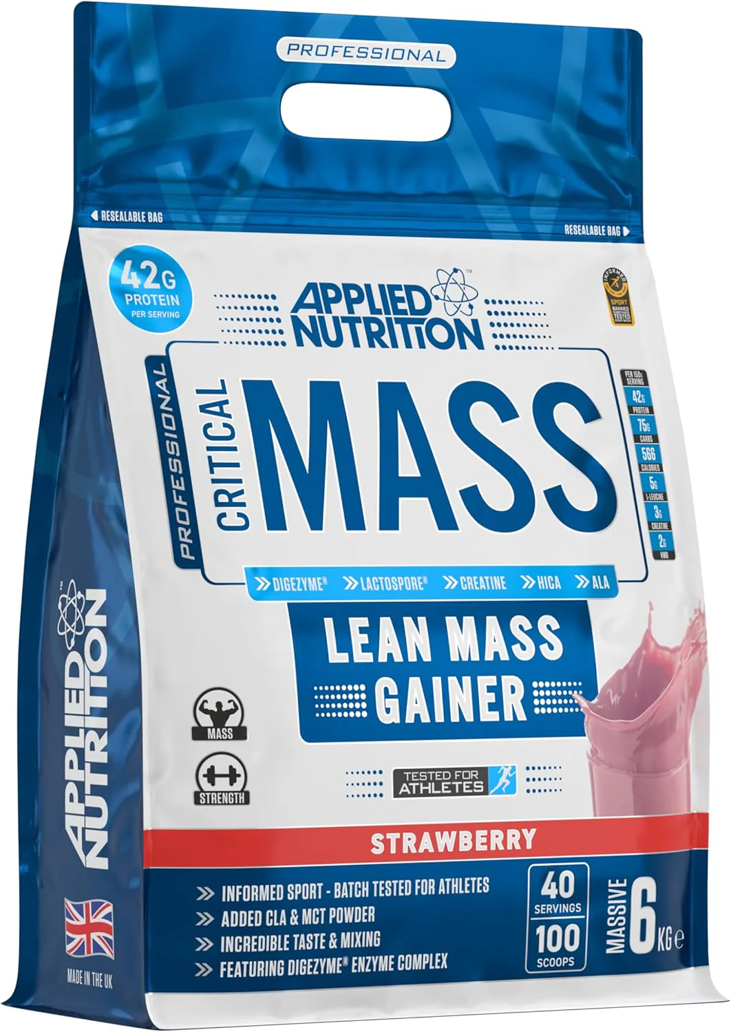 Applied Nutrition Critical Mass - Image 12