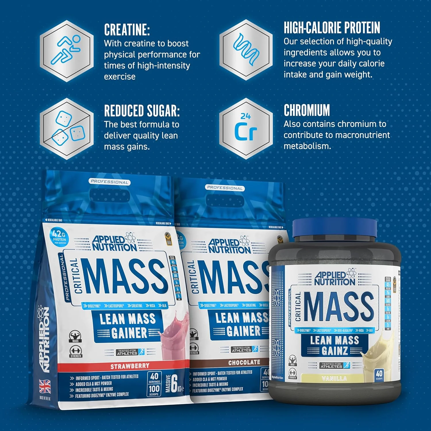 Applied Nutrition Critical Mass - Image 6