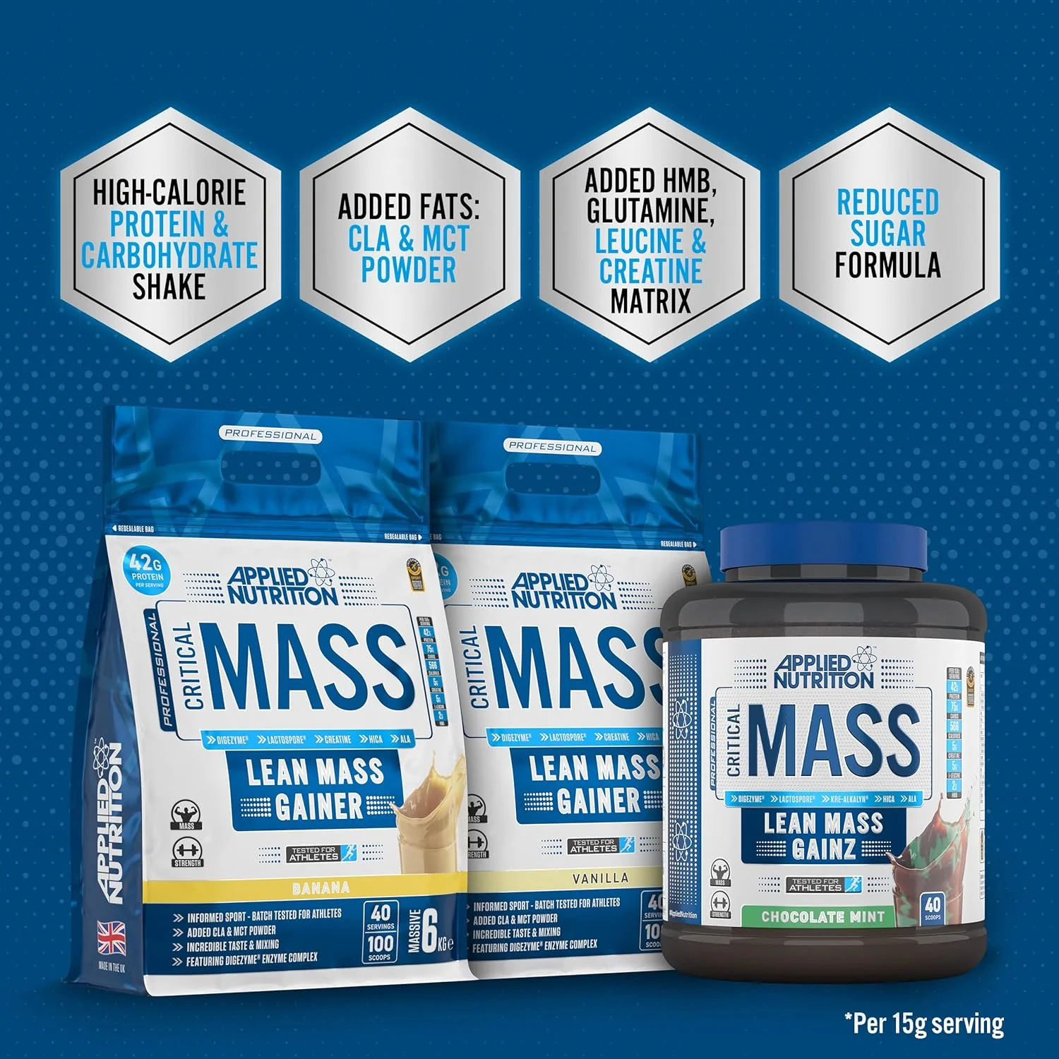 Applied Nutrition Critical Mass - Image 8