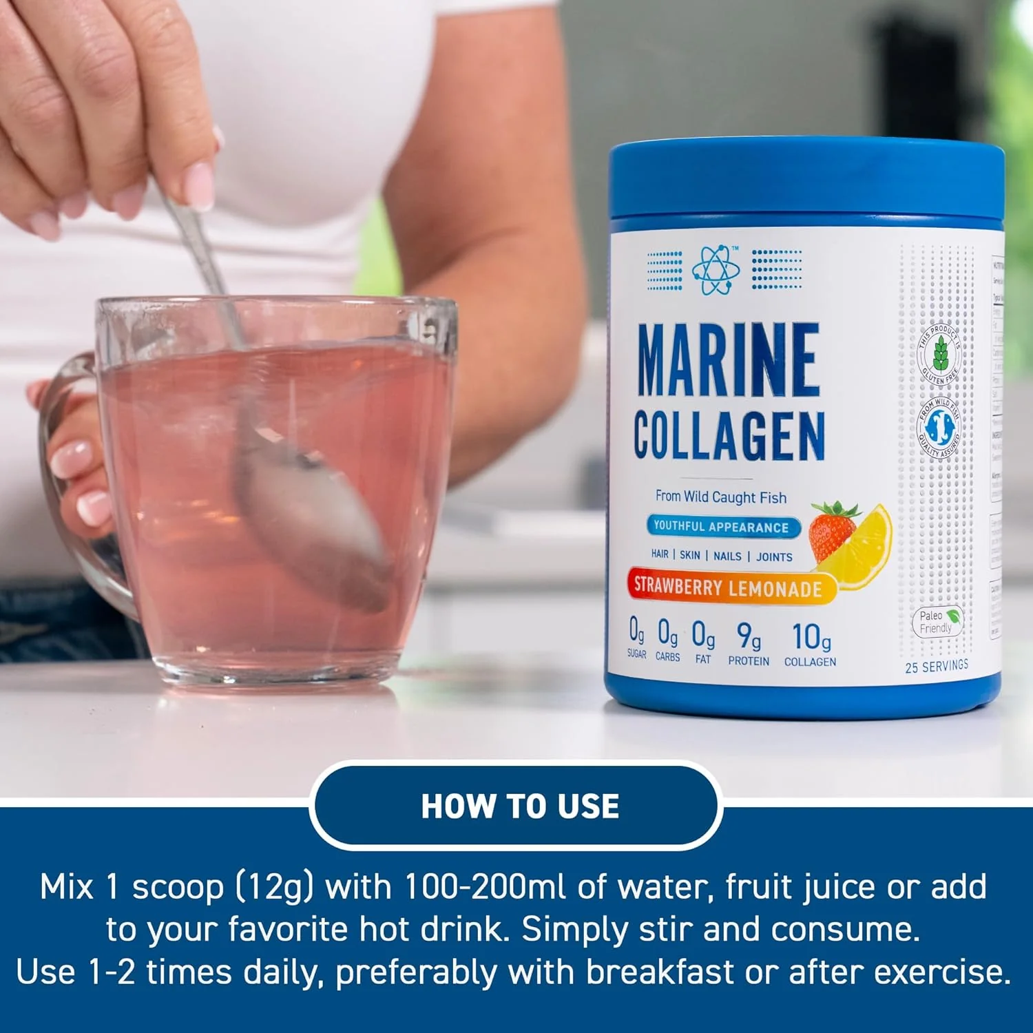 Applied Nutrition Marine Collagen Powder - Image 18