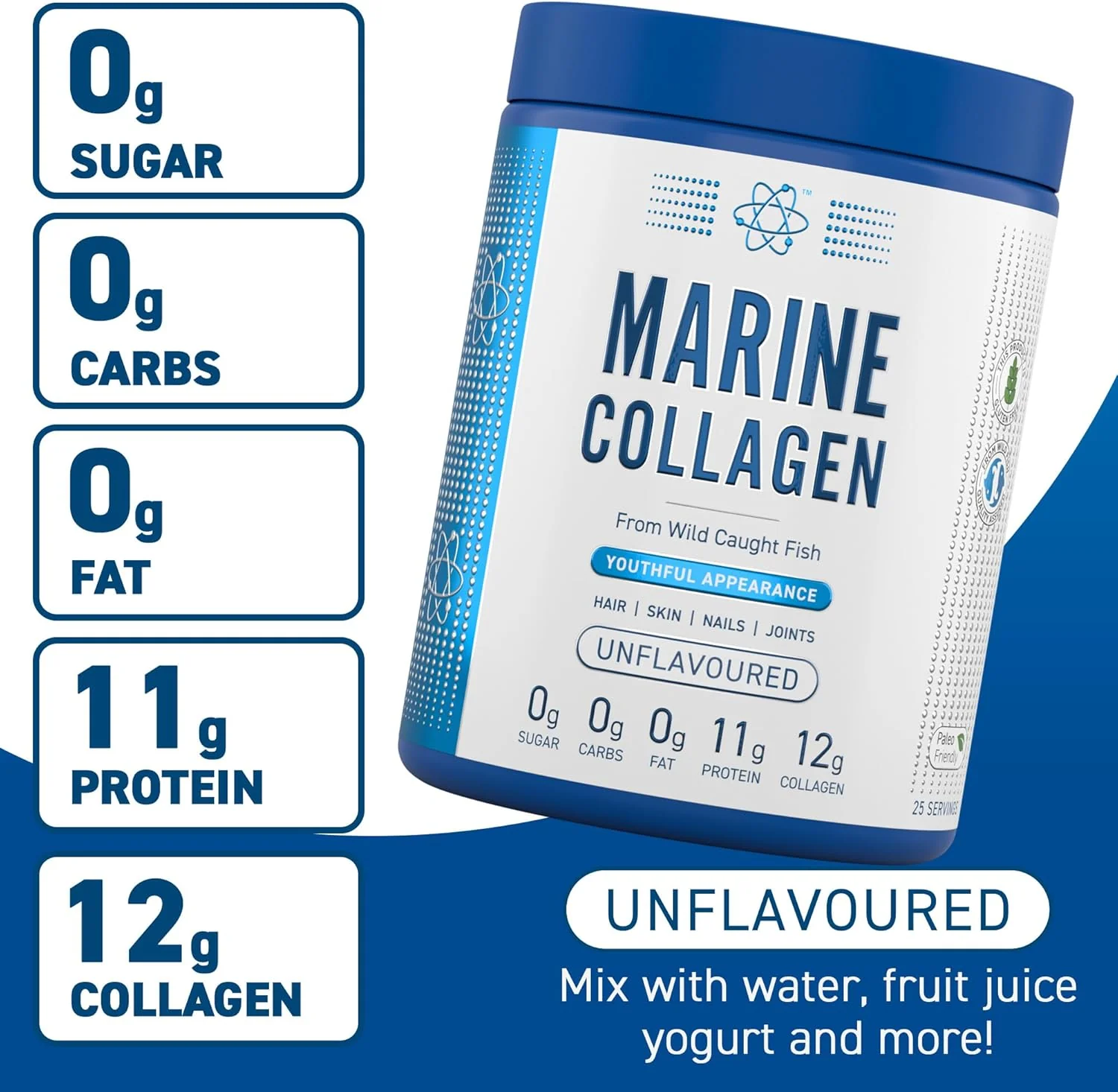 Applied Nutrition Marine Collagen Powder - Image 22