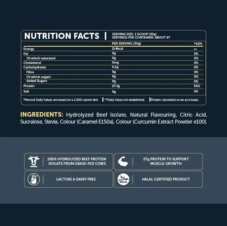 Basix Clear Beef Protein Isolate - Image 66