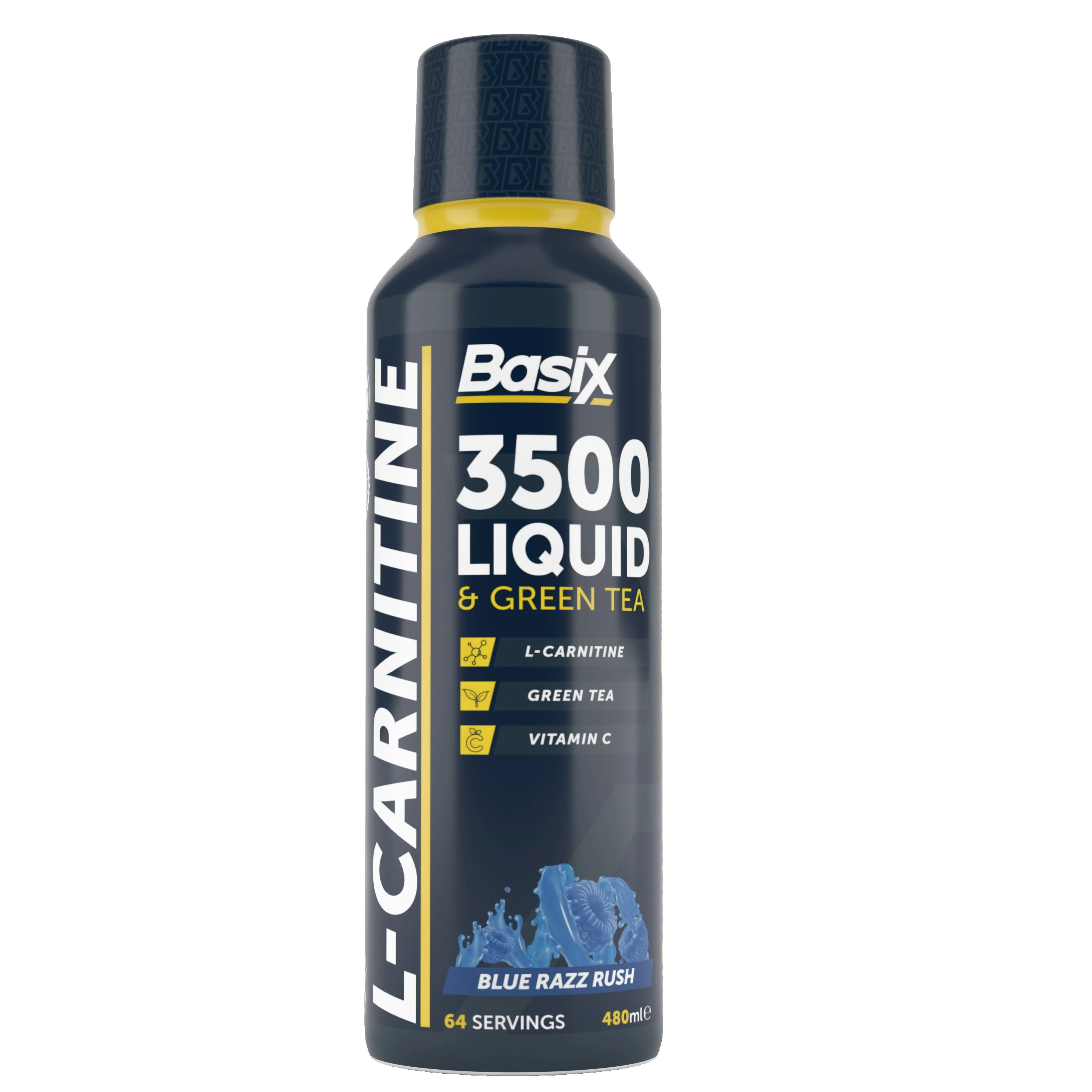 Basix L-Carnitine 3500 Liquid & Green Tea - Image 17