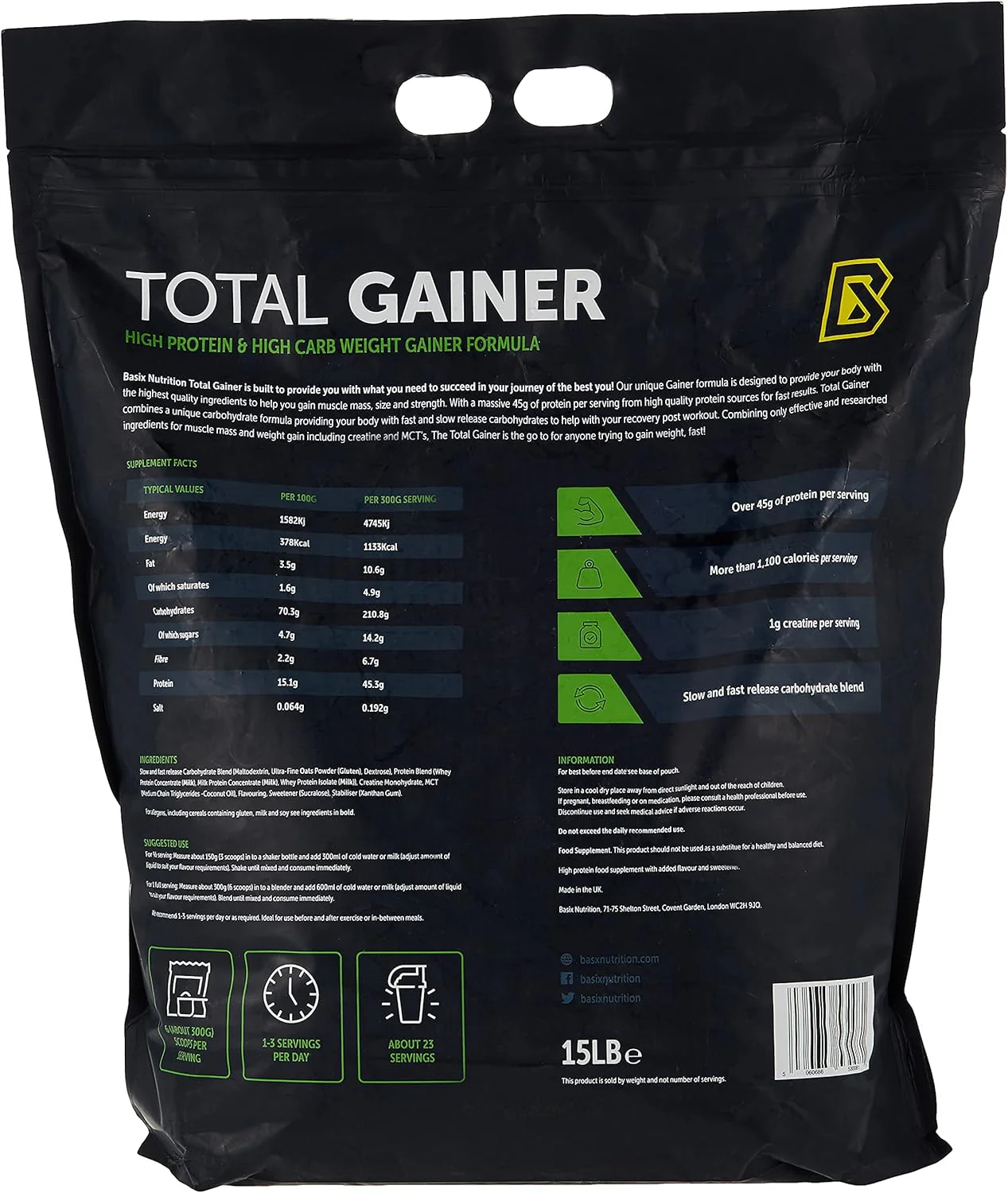 Basix Total Gainer - Image 15