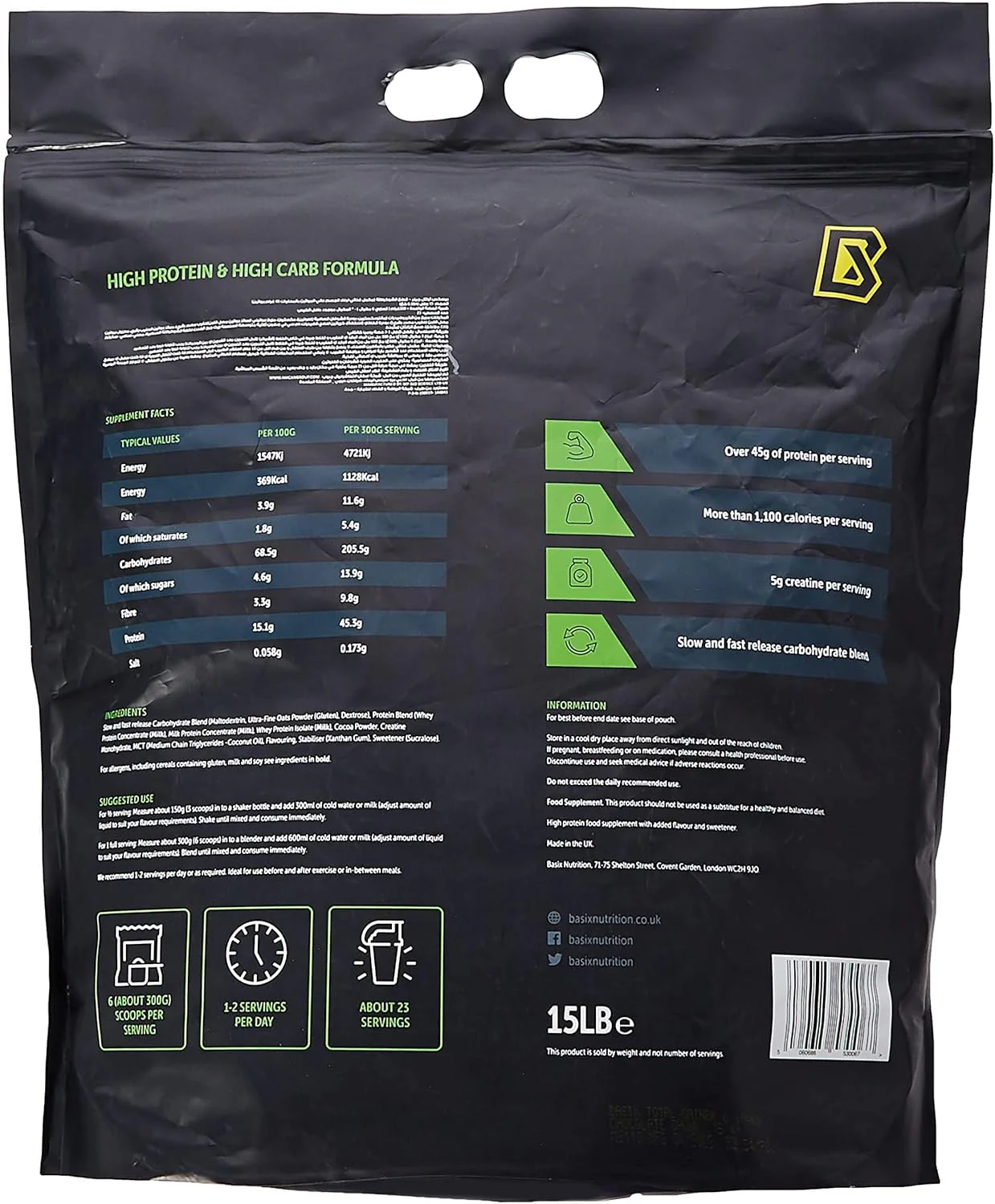 Basix Total Gainer - Image 8