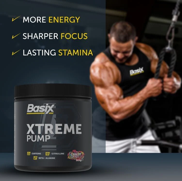 Basix Xtreme Pump Pre-Workout - Image 13