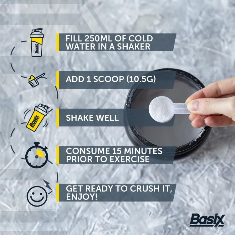 Basix Xtreme Pump Pre-Workout - Image 5