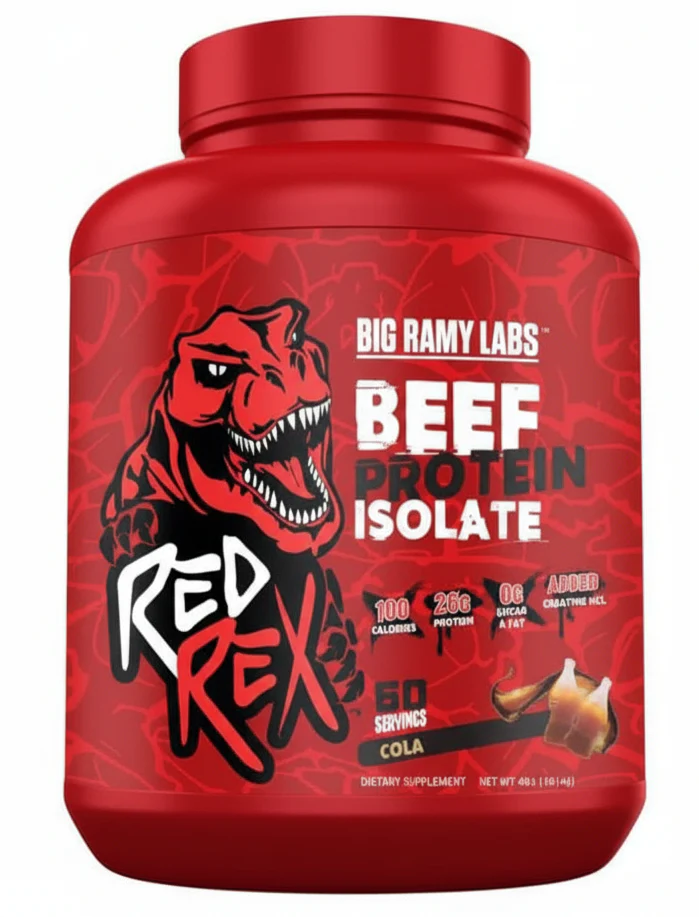 Big Ramy Labs RED REX 100% Beef Protein Isolate - Image 7