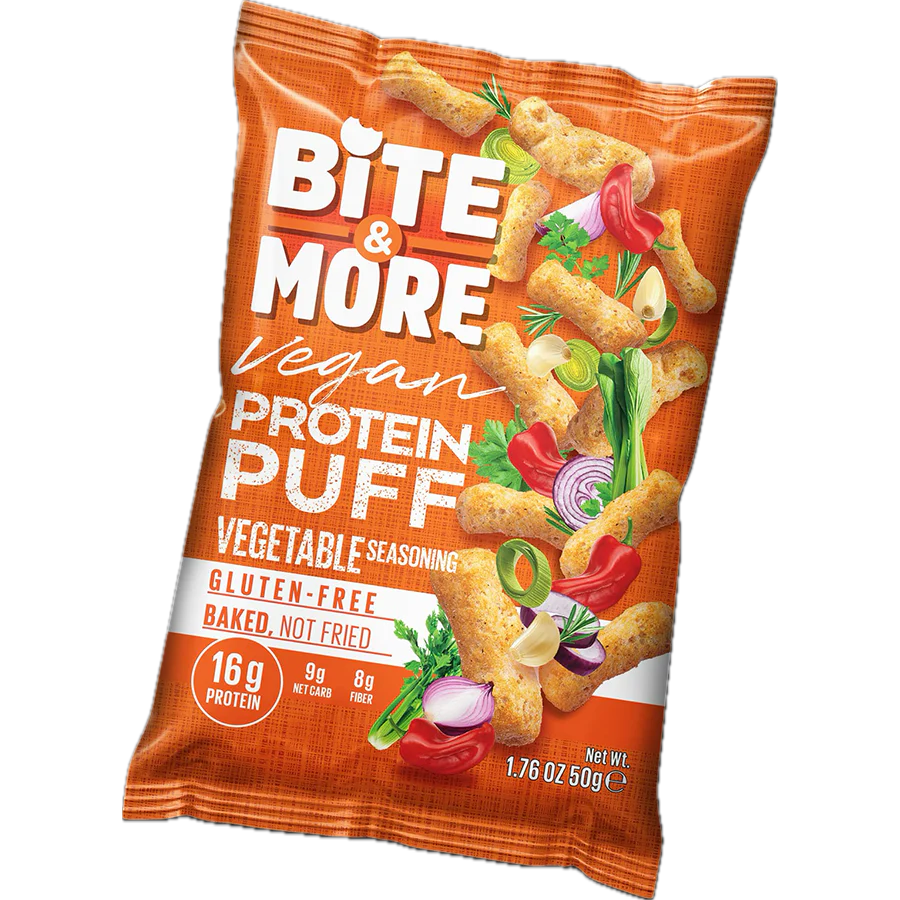 Bite & MORE Vegan Protein Puff Chips - Image 3