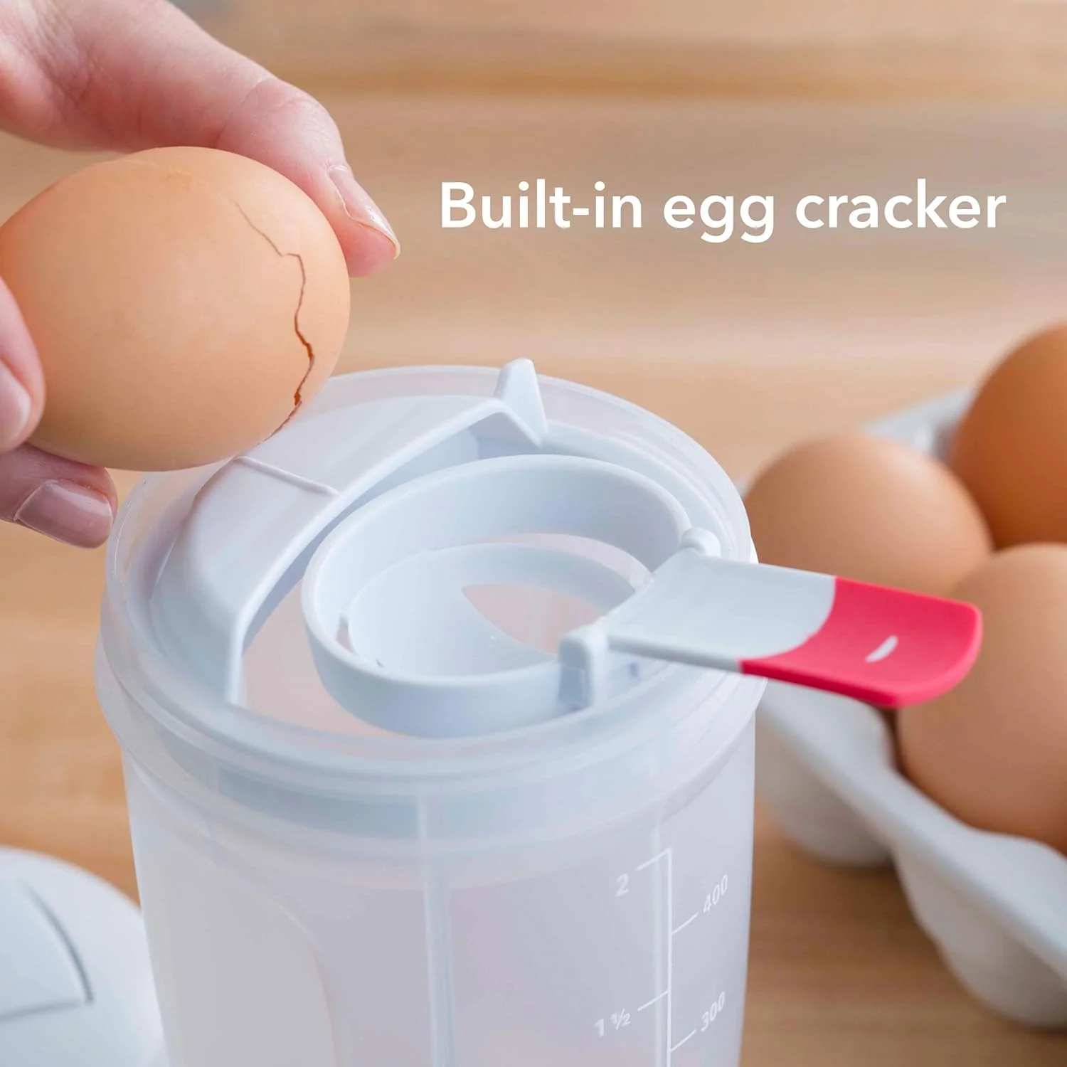 BlenderBottle Whiskware Mixer - Pancake and Eggs Solution - Image 3