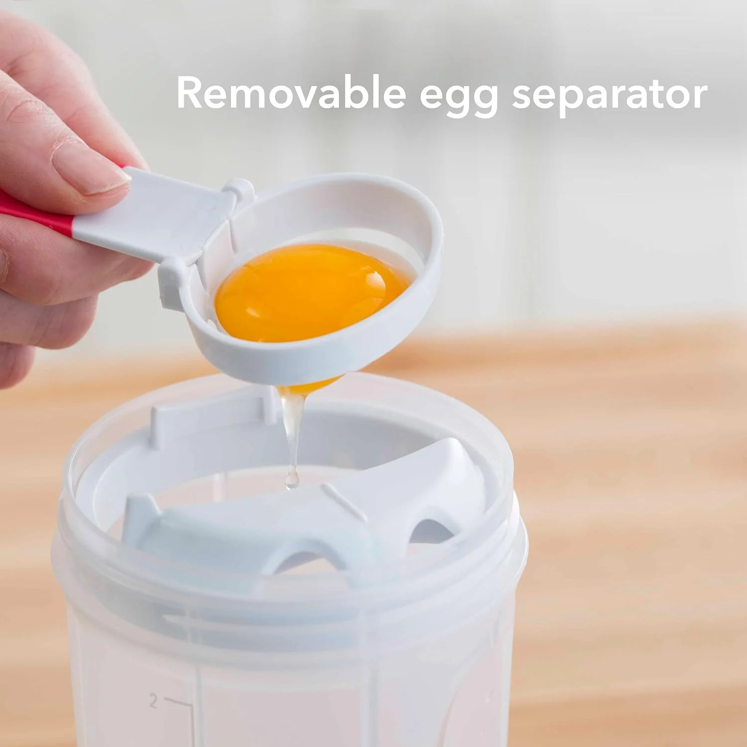 BlenderBottle Whiskware Mixer - Pancake and Eggs Solution - Image 4