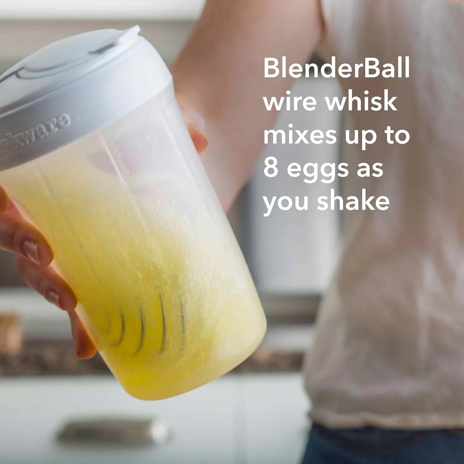 BlenderBottle Whiskware Mixer - Pancake and Eggs Solution - Image 5