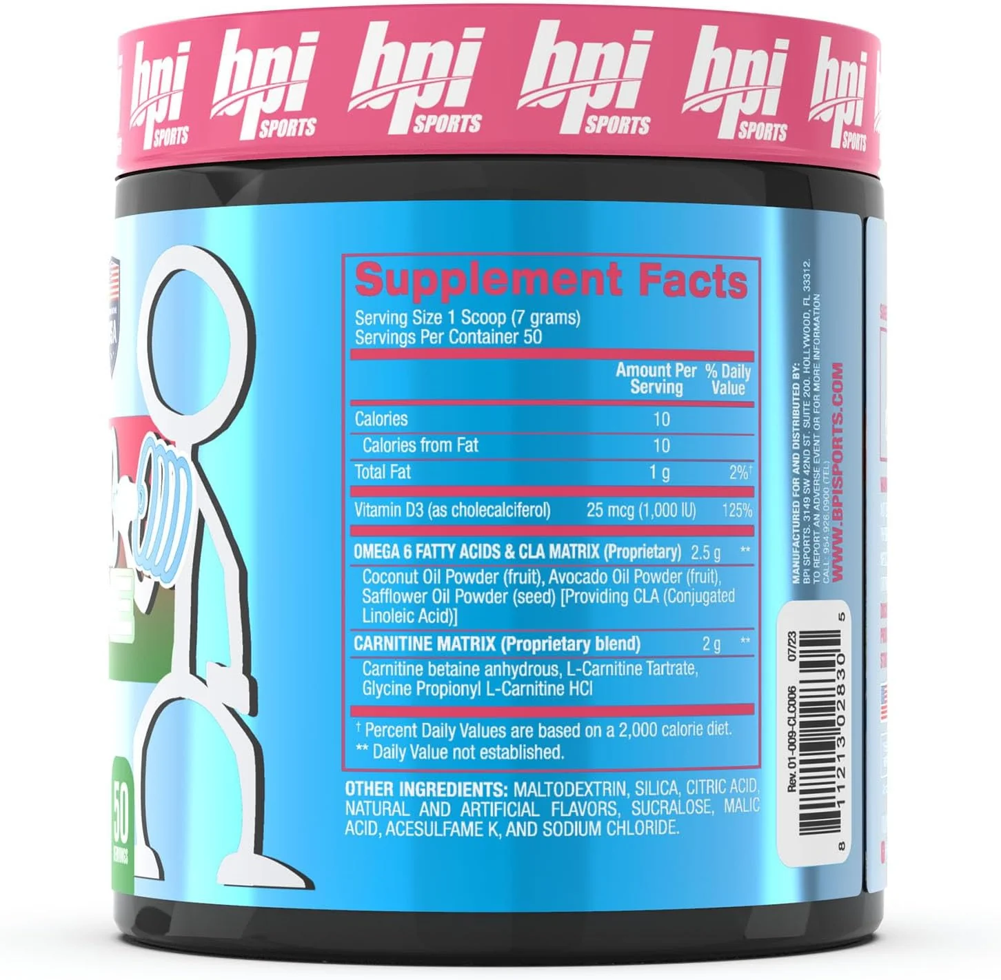 BPI Sports CLA + Carnitine Shredded - Image 21