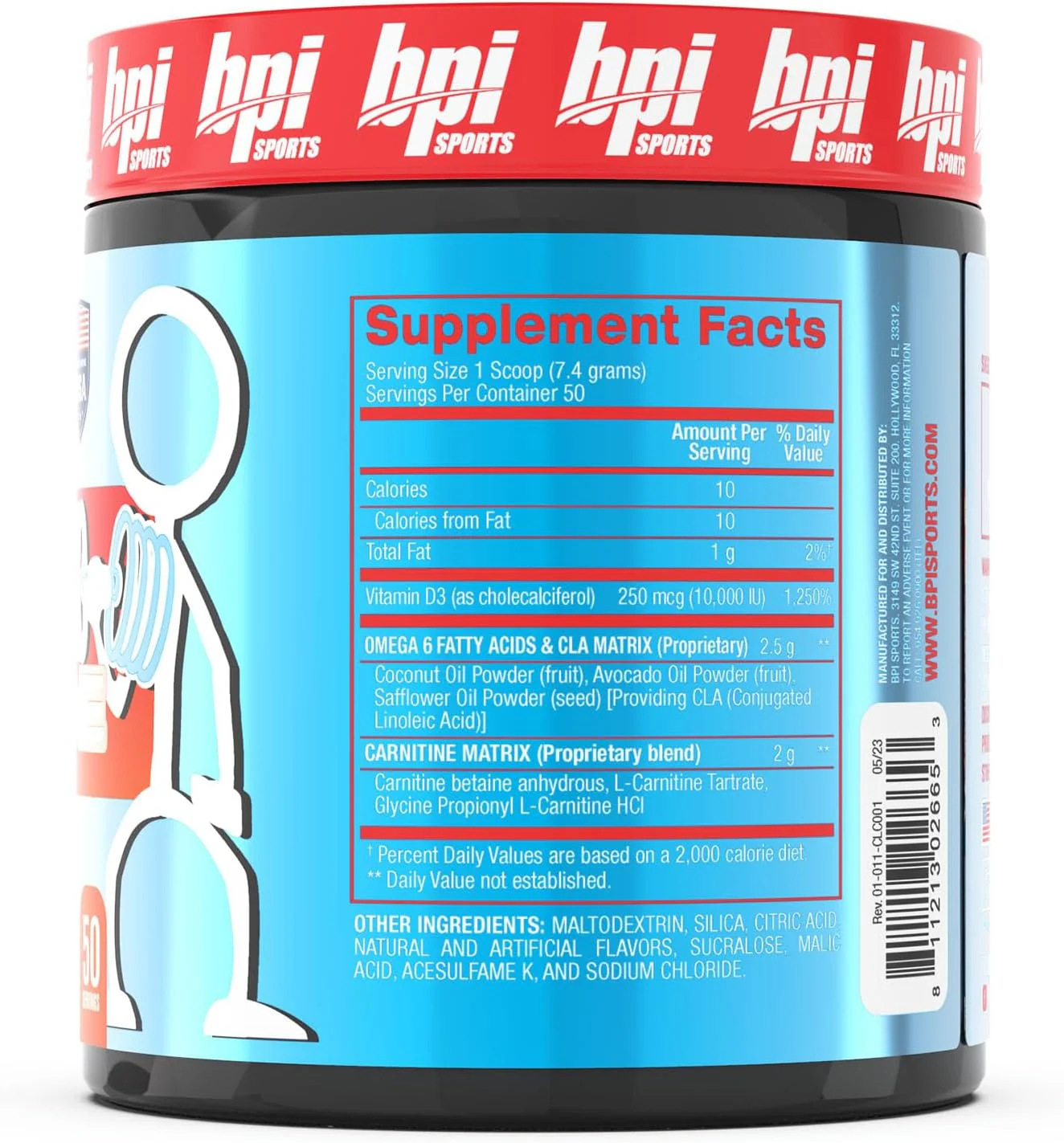 BPI Sports CLA + Carnitine Shredded - Image 7