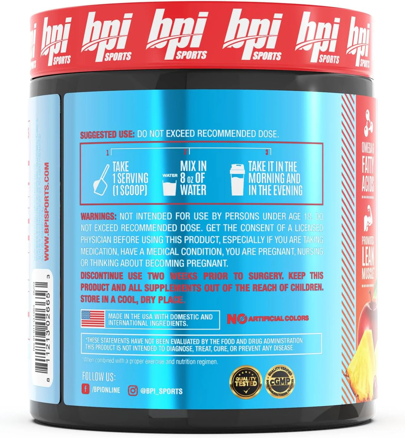 BPI Sports CLA + Carnitine Shredded - Image 8
