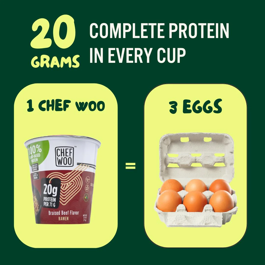 Chef Woo High Protein Ramen Noodles - Image 7