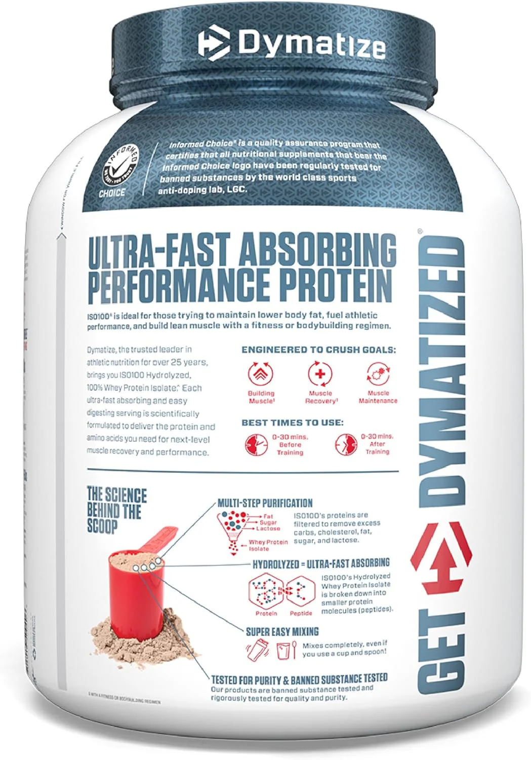 Dymatize ISO 100 - Image 146
