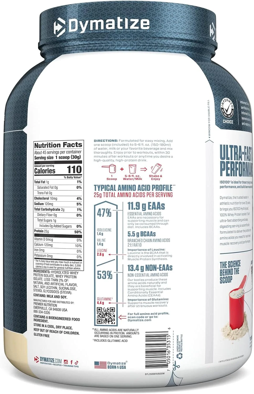 Dymatize ISO 100 - Image 47