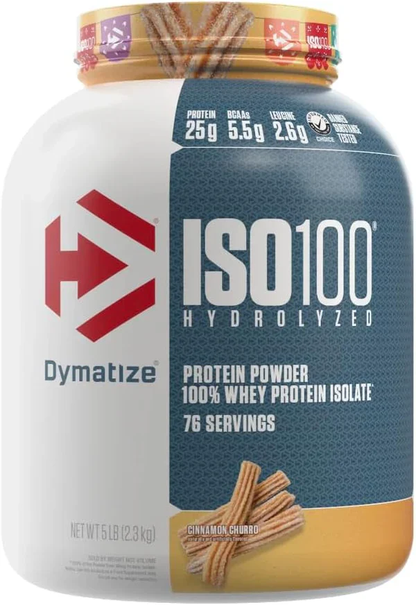Dymatize Iso 100 [5 Lbs] + Nutrex Creatine [300 Grams] + Nutrex Multivitamin [30 Servings] + Shaker - Image 7