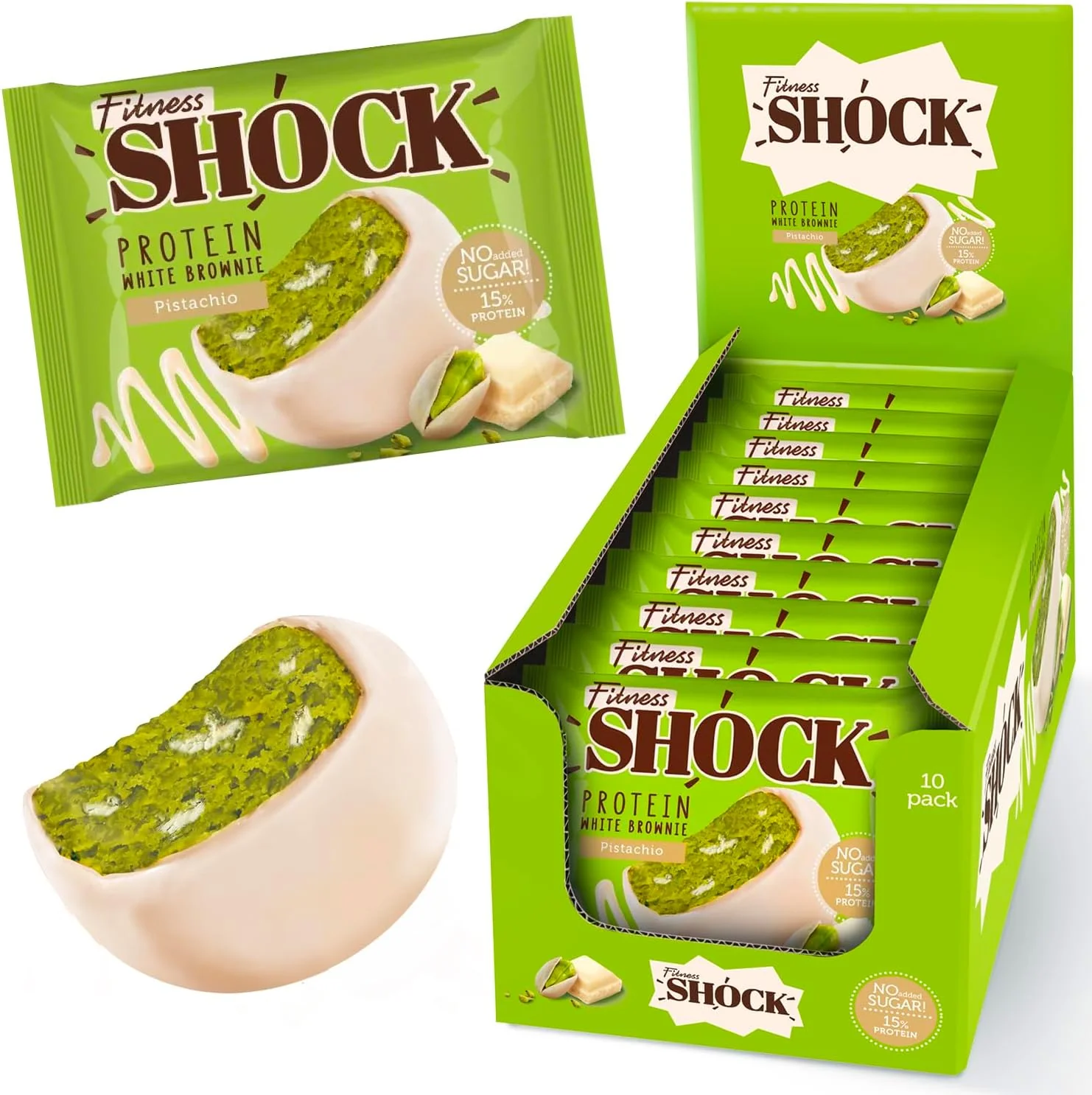 FitnesShock Protein Brownie - Image 14