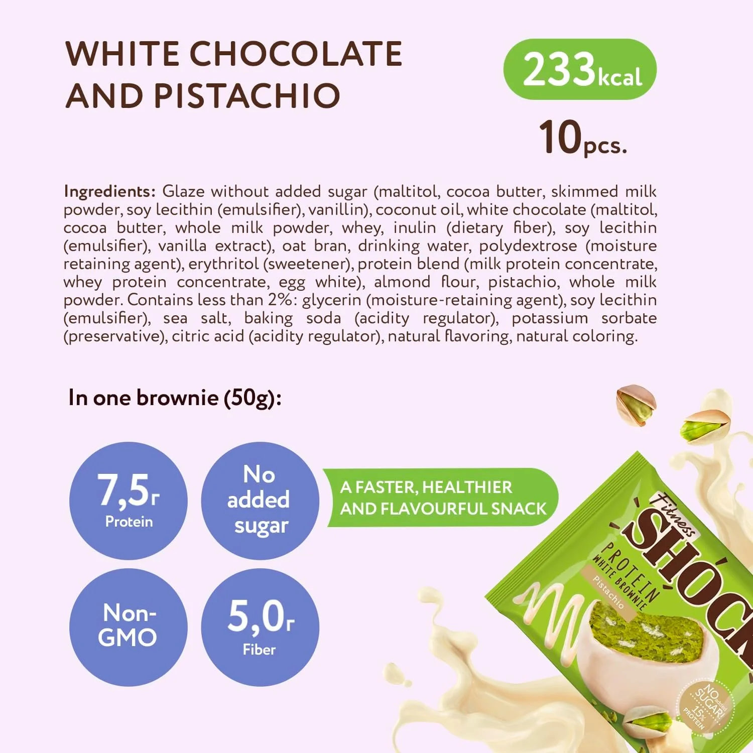 FitnesShock Protein Brownie - Image 16