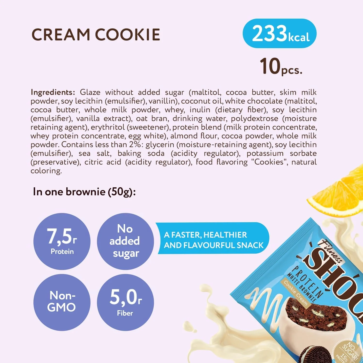 FitnesShock Protein Brownie - Image 20