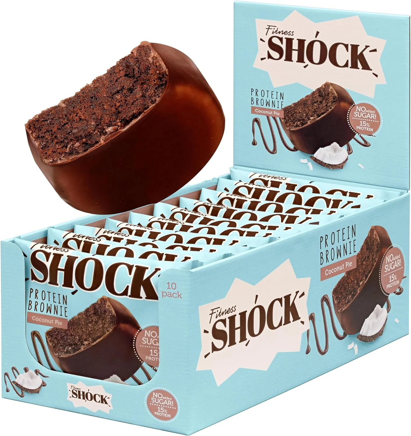 FitnesShock Protein Brownie - Image 24