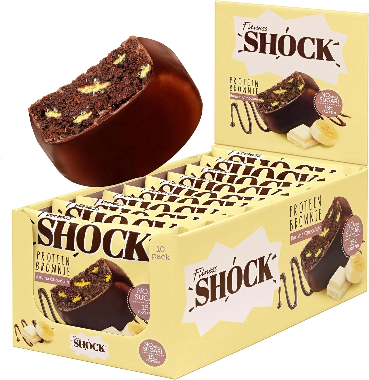 FitnesShock Protein Brownie - Image 3