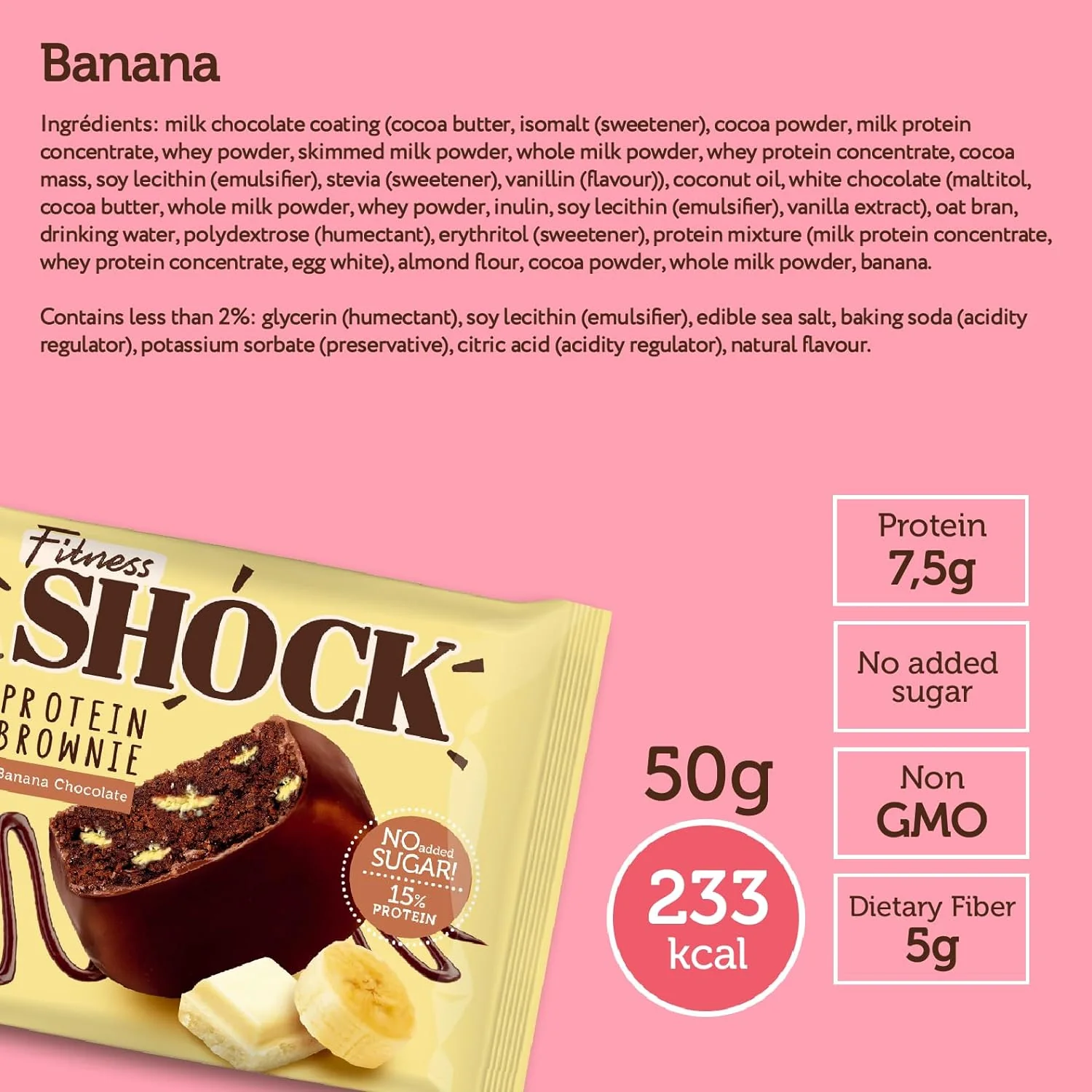 FitnesShock Protein Brownie - Image 5