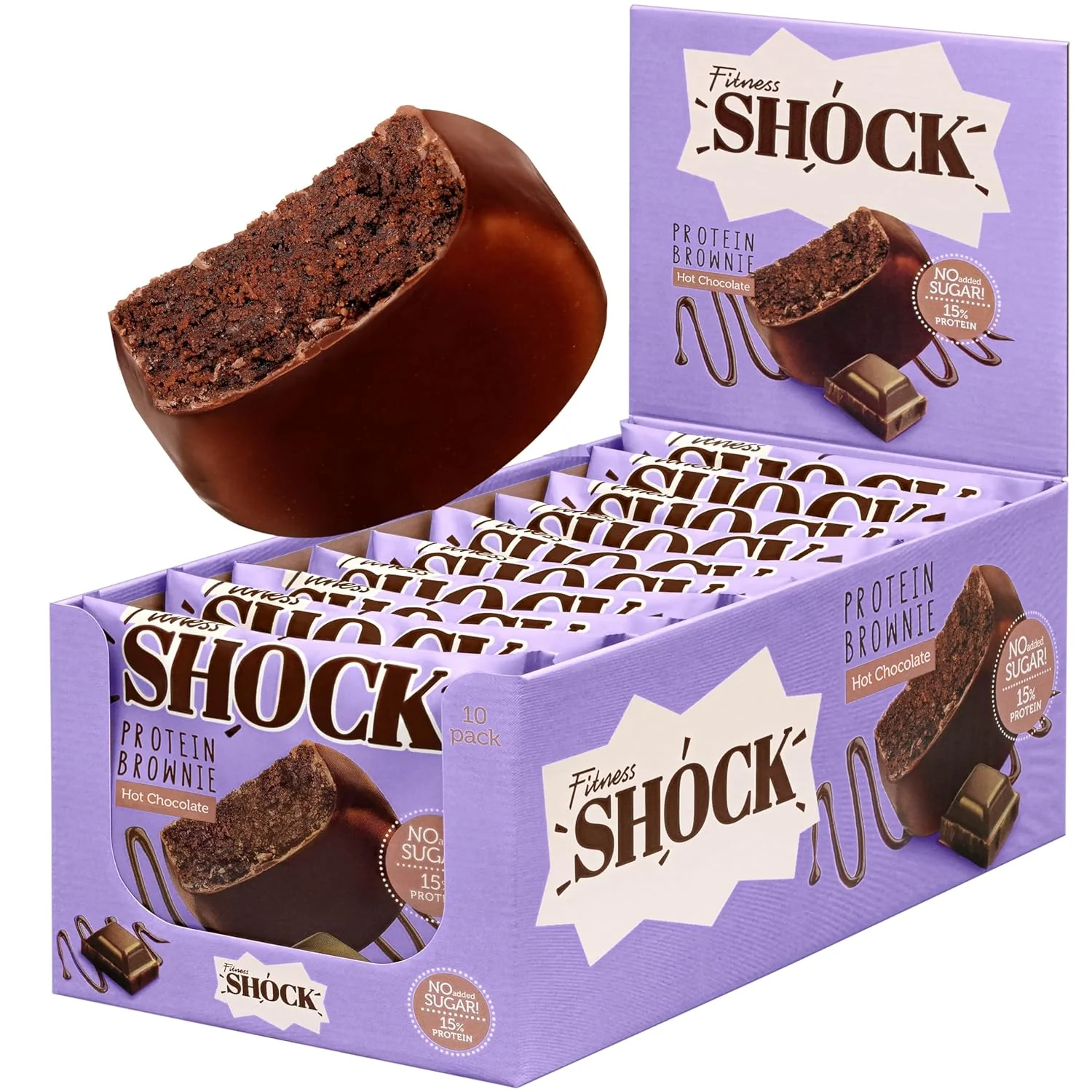 FitnesShock Protein Brownie - Image 9