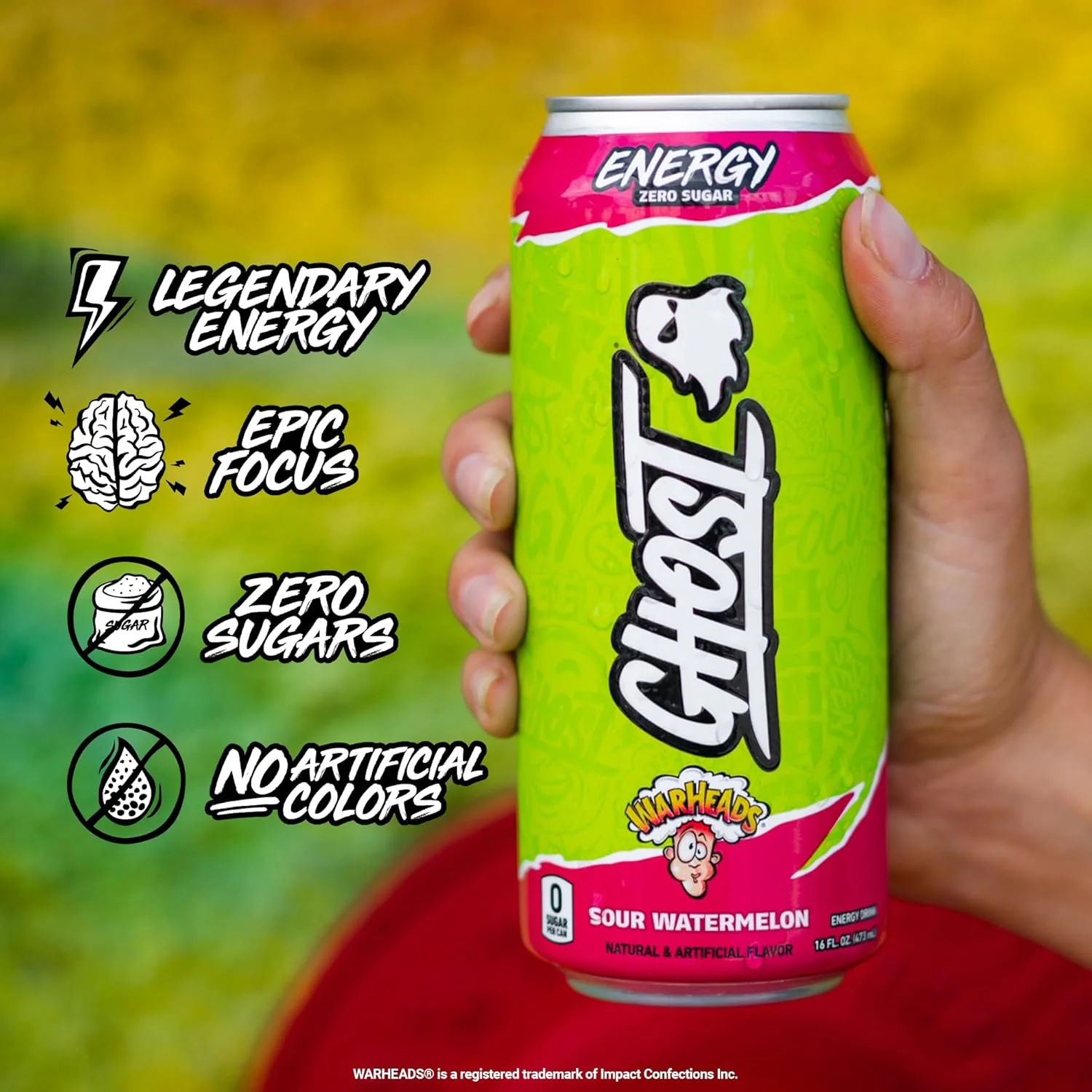 GHOST Warheads Energy Drink Cans - Image 10