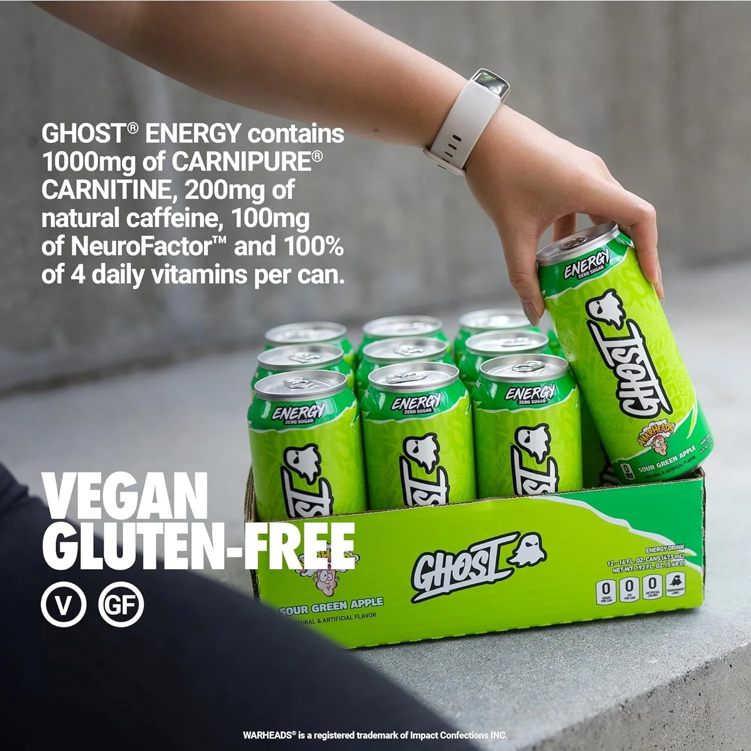 GHOST Warheads Energy Drink Cans - Image 2