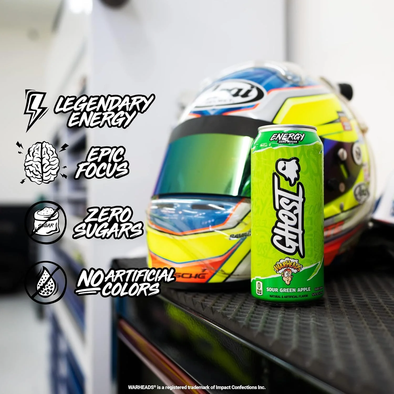 GHOST Warheads Energy Drink Cans - Image 5