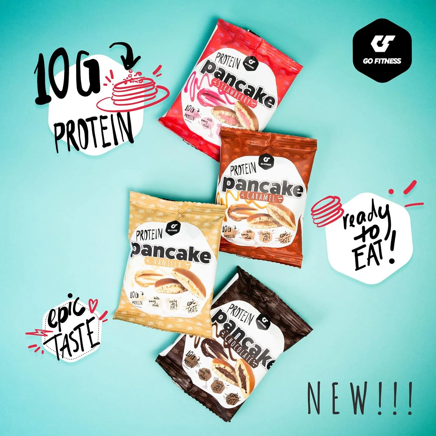Go Fitness Protein Pancakes - Image 35