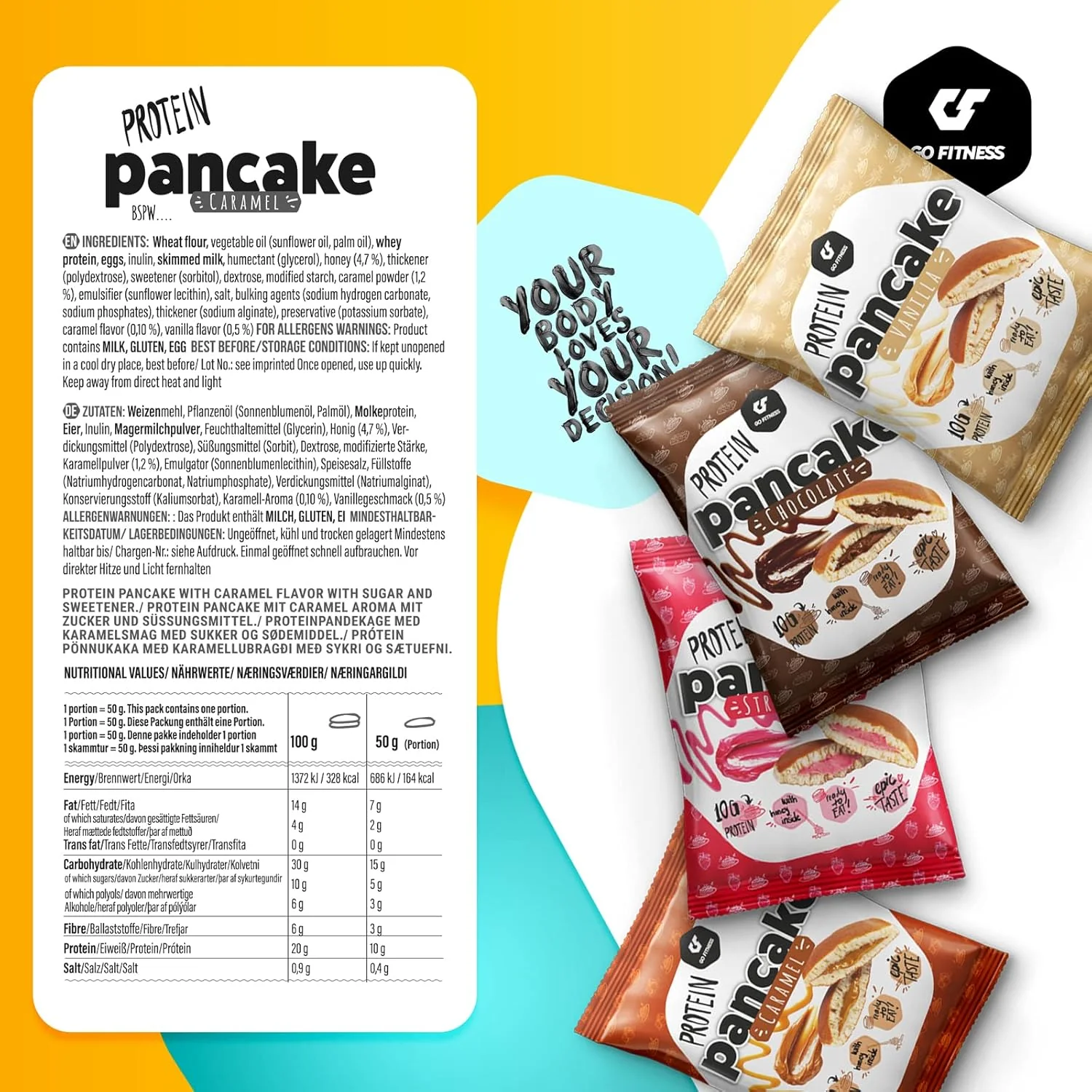 Go Fitness Protein Pancakes - Image 36