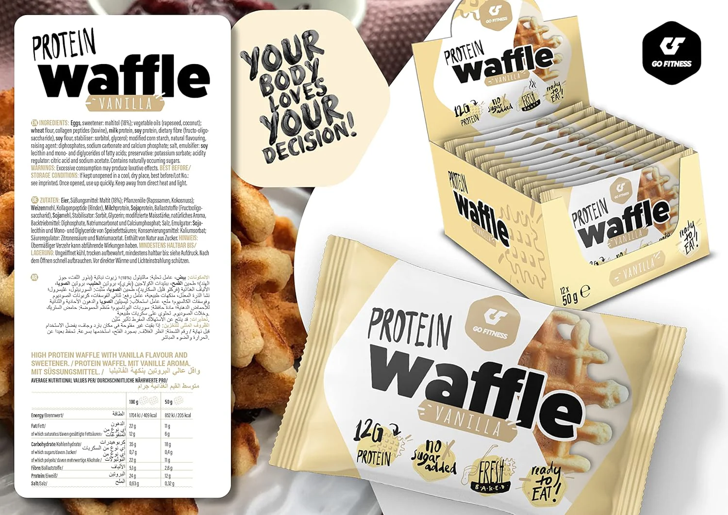 Go Fitness Waffle Protein - Image 17