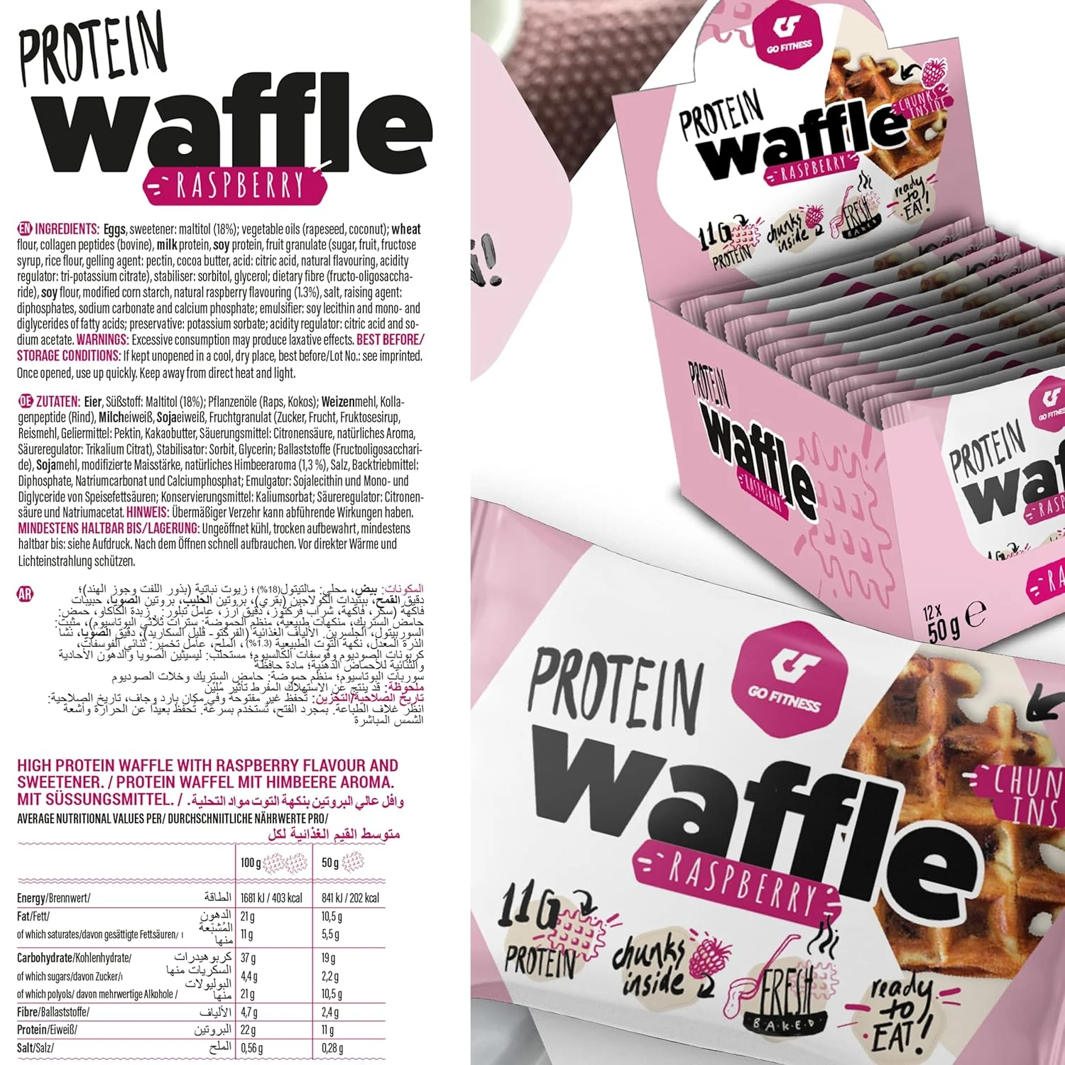 Go Fitness Waffle Protein - Image 24