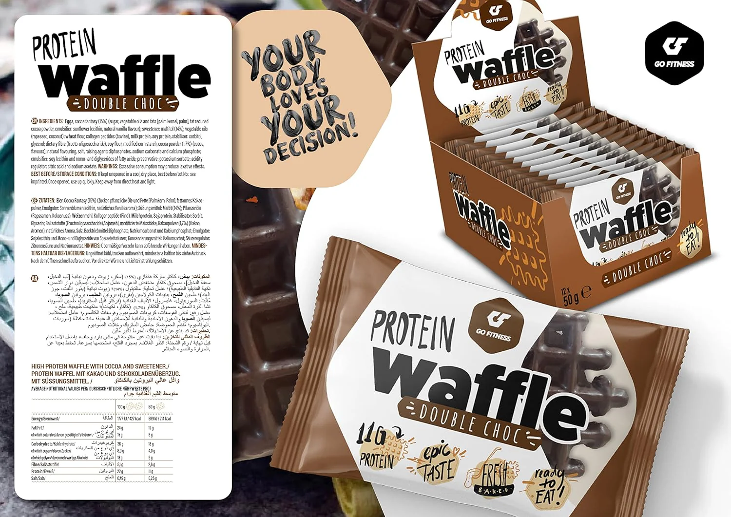 Go Fitness Waffle Protein - Image 7