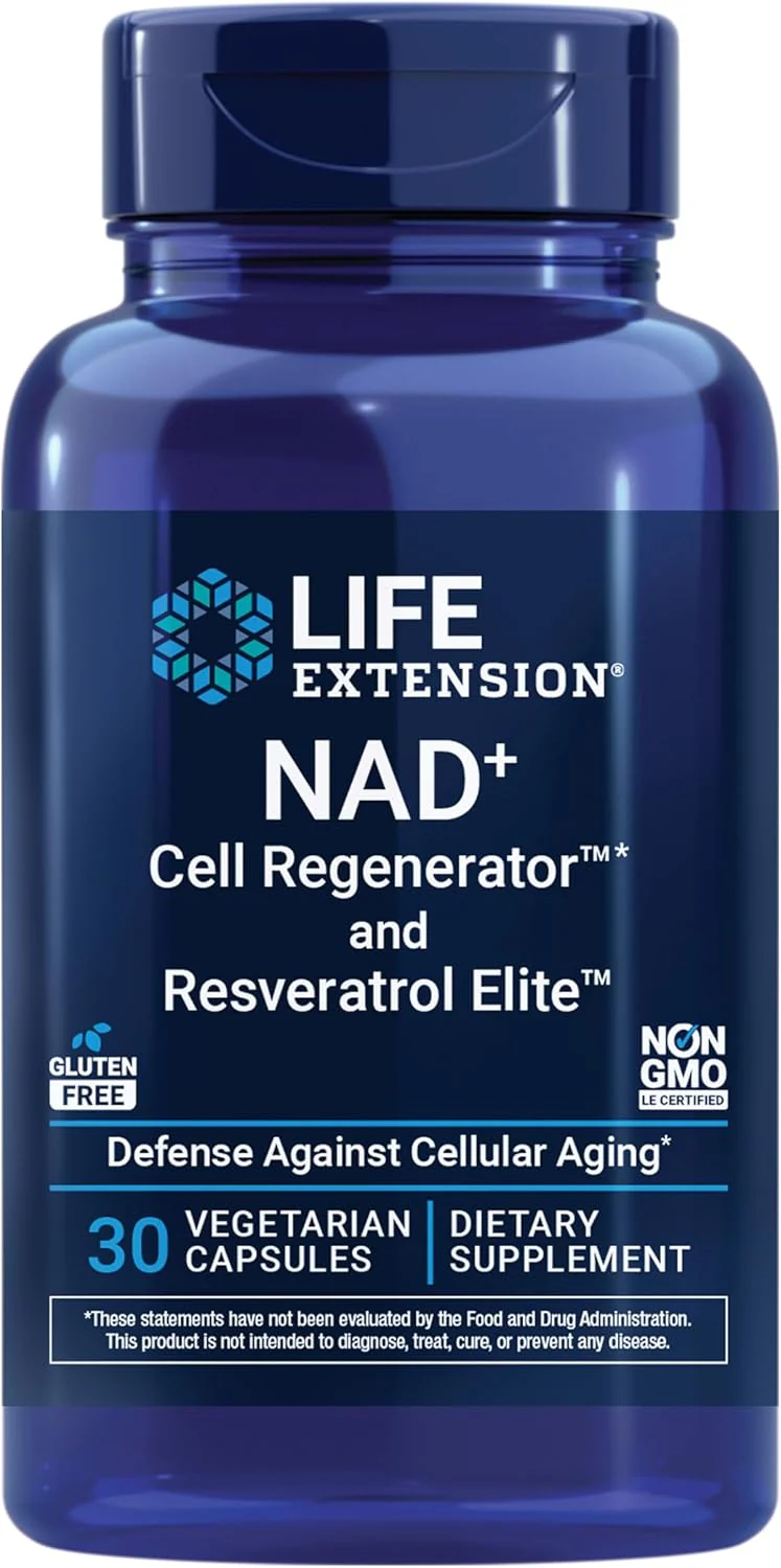 Life Extension NAD+ Cell Regenerator™ and Resveratrol Elite